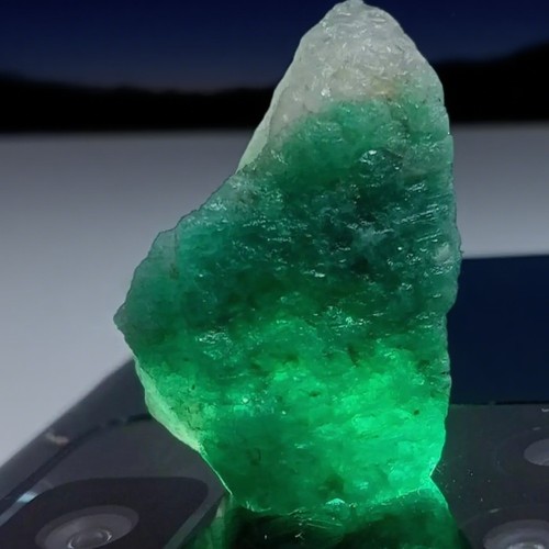 Natural raw emerald stone - natural,